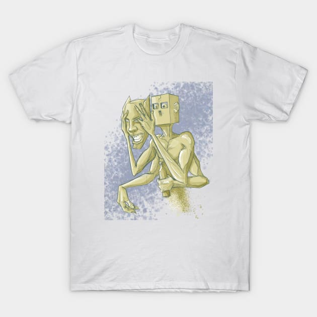 Djinn Don't Seem To Fit In T-Shirt by Yeti Slang 